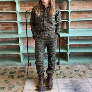 Carhartt WIP Work In Progress tiger camo jumpsuit